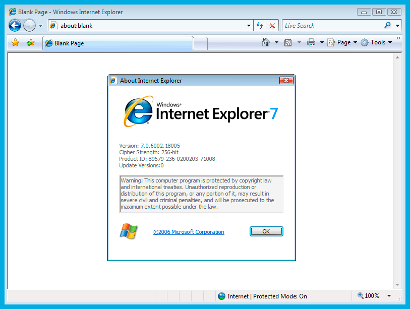 microsoft internet explorer 7 download xp